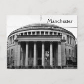 Postcard Manchester Central Library Postkarte (Vorderseite)