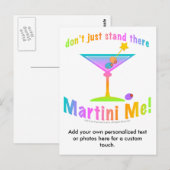 Postcard - MARTINI ME! Postkarte (Vorne/Hinten)