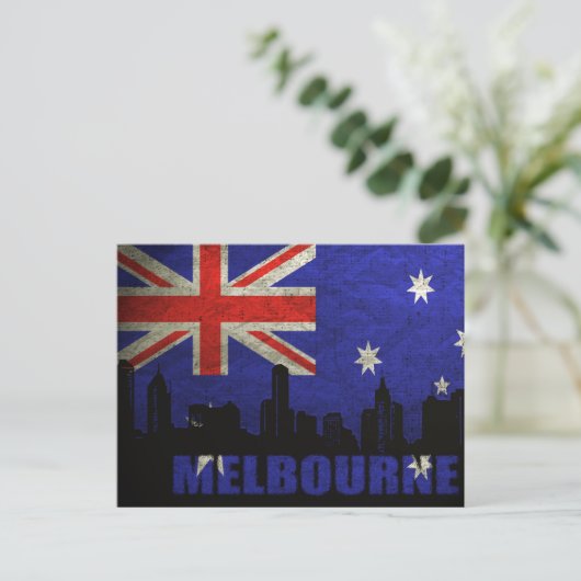Postcard Melbourne Postkarte (Stehend Vorderseite)