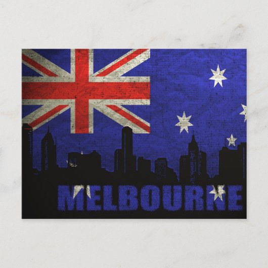 Postcard Melbourne Postkarte (Vorderseite)
