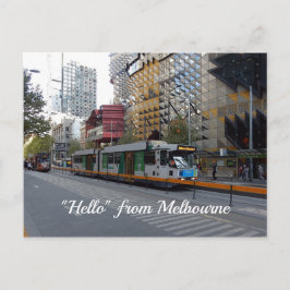 Postcard Melbourne Tram Postkarte