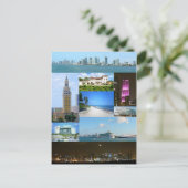 Postcard Miami Monuments, Florida, USA Postkarte (Stehend Vorderseite)
