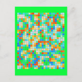 Postcard-Misc/Abstrakt-Mosaike 11 Postkarte (Vorderseite)