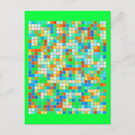 Postcard-Misc/Abstrakt-Mosaike 11 Postkarte (Vorderseite)