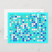 Postcard-Misc/Abstrakt-Mosaike 13 Postkarte (Vorne/Hinten)