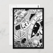 Postcard-Misc/Abstrakt-Mosaike 15 Postkarte (Vorne/Hinten)