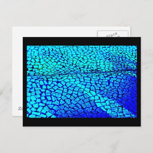 Postcard-Misc/Abstrakt-Mosaike 3 Postkarte (Vorne/Hinten)