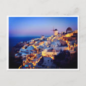 Postcard - Mittelmeer-Insel Santorin Postkarte (Vorderseite)