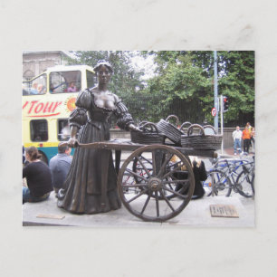 Postcard Molly Malone, Dublin, Irland Postkarte