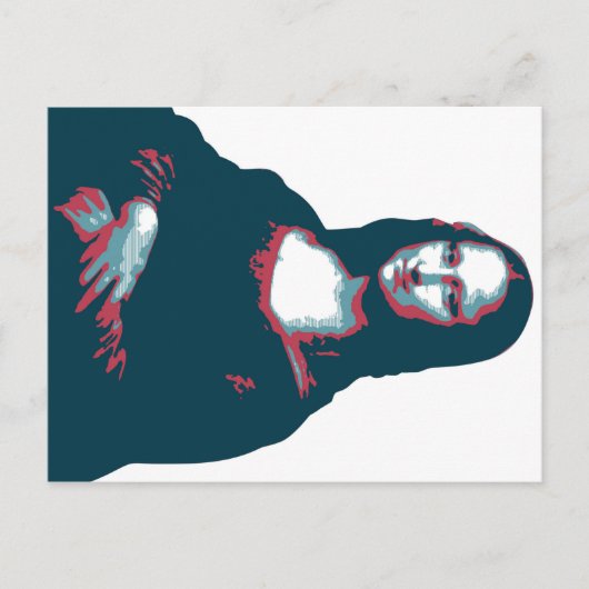 Postcard Mona Lisa Postkarte (Vorderseite)