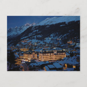 Postcard Mont Cervin Palace, Zermatt, Schweiz Postkarte