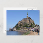 Postcard Mont Saint-Michel, Frankreich Postkarte (Vorne/Hinten)