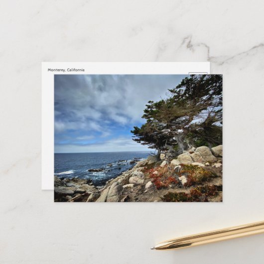 Postcard - Monterey, Kalifornien Postkarte (Vorderseite/Rückseite Beispiel)