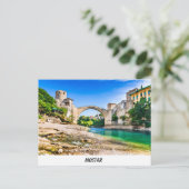 Postcard Mostar Postkarte (Stehend Vorderseite)