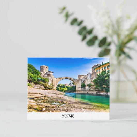 Postcard Mostar Postkarte (Stehend Vorderseite)