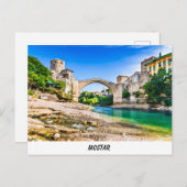 Postcard Mostar Postkarte (Vorne/Hinten)