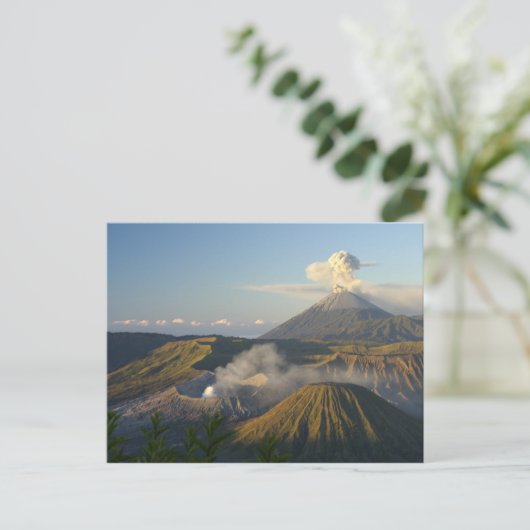 Postcard Mount Bromo, Java, Indonesien Postkarte (Stehend Vorderseite)
