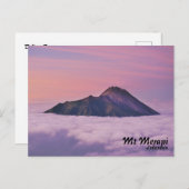 Postcard Mount Merapi Indonesien Postkarte (Vorne/Hinten)