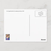 Postcard: Mucha Illustration Postkarte (Rückseite)