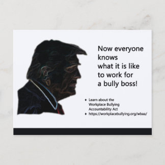 Postcard-Narcissistic Boss Postcard Postkarte