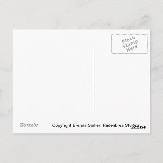 Postcard, Native Pukeko, Hamilton, Neuseeland Postkarte (Rückseite)