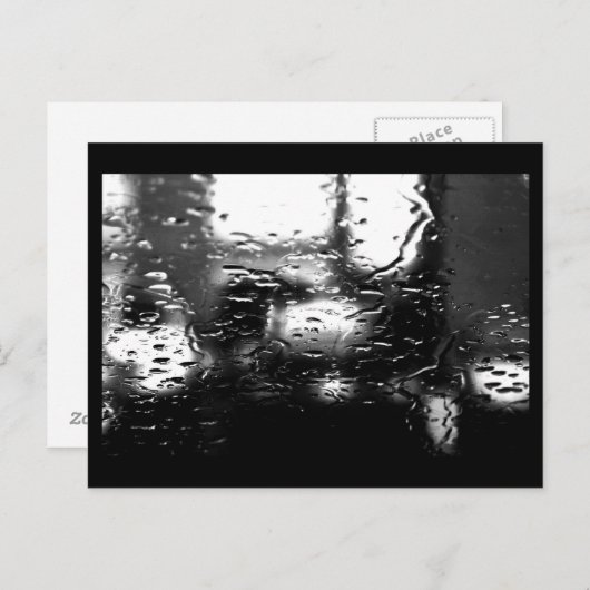 Postcard-Nature-Art des Regens 50 Postkarte (Vorne/Hinten)