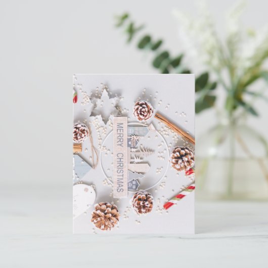 Postcard Navidad Postkarte (Stehend Vorderseite)