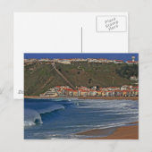 Postcard Nazare, Leiria, Portugal Postkarte (Vorne/Hinten)
