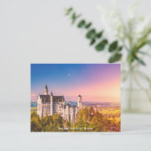 Postcard New Swan Stone Castle, Deutschland 德 國 ・  Postkarte (Stehend Vorderseite)