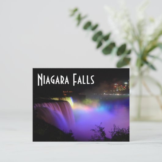 Postcard/Niagara Falls Postkarte (Stehend Vorderseite)
