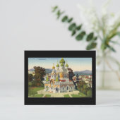 Postcard, Nice, La Cathedrale Russe Postkarte (Stehend Vorderseite)