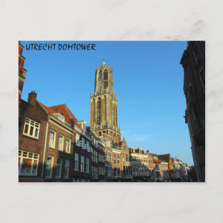 POSTCARD - NIEDERLANDE UTRECHT STADTDOMTOWER POSTKARTE