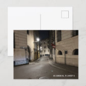 Postcard - Night walk in Vicenza, Italy Postkarte (Vorne/Hinten)