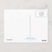 Postcard of Clock and Pocket Watch Postkarte (Rückseite)