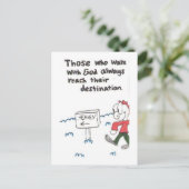 Postcard of funny church sayings, animated postkarte (Stehend Vorderseite)