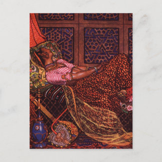 Postcard of India Art Postkarte