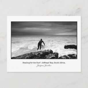 Postcard of Surfer a Jeffry's Bay Postkarte