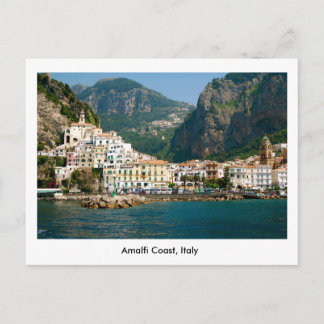 Postcard of The Amalfi Coast in Italy, UNESCO Postkarte