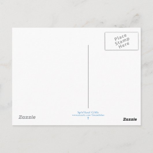 Postcard of West Highland Terrier Postkarte (Rückseite)