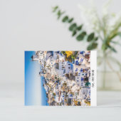 Postcard Oia Santorini Postkarte (Stehend Vorderseite)