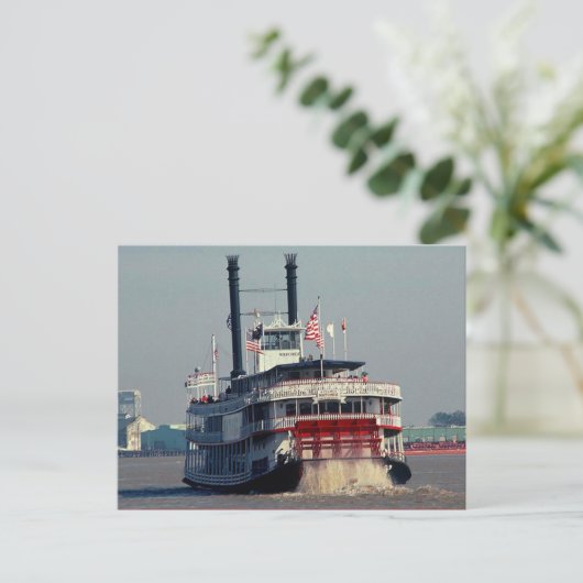 Postcard Paddle Steamer Natchez Postkarte (Stehend Vorderseite)