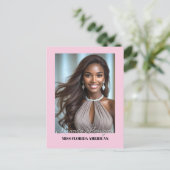 Postcard Pageant Essentials Autograph Fotokarte Postkarte (Stehend Vorderseite)