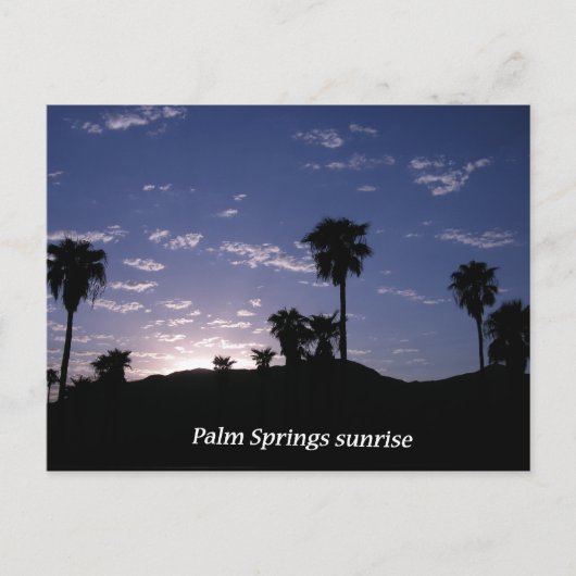 Postcard ~ Palm Springs Postkarte (Vorderseite)