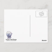 Postcard Papa Bear Polar Bear Postkarte (Rückseite)