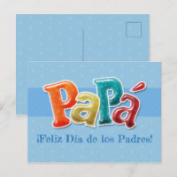 Postcard - Papá ¡Feliz Día de los Padres!