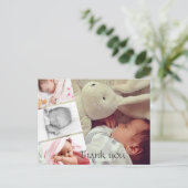 Postcard - Personalisiert Danke Fotos Postkarte (Stehend Vorderseite)