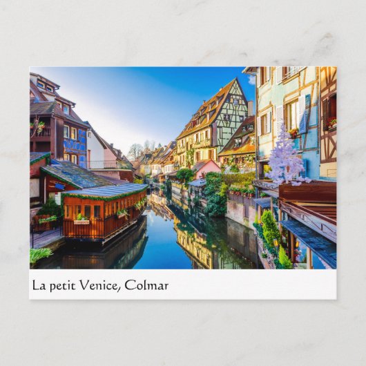 Postcard Petit Venice, Colmar Frankreich Postkarte (Vorderseite)