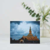 Postcard Pha That Luang, Vientiane, Laos Postkarte (Stehend Vorderseite)