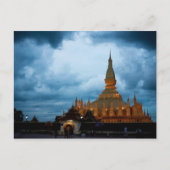 Postcard Pha That Luang, Vientiane, Laos Postkarte (Vorderseite)