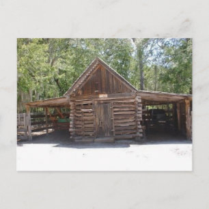 Postcard - Pioneer Corn Crib Postkarte